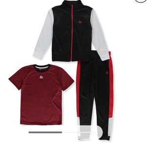 RBX Boys' 3-Piece Mix-and-Match Joggers Set Outfit, Size 12